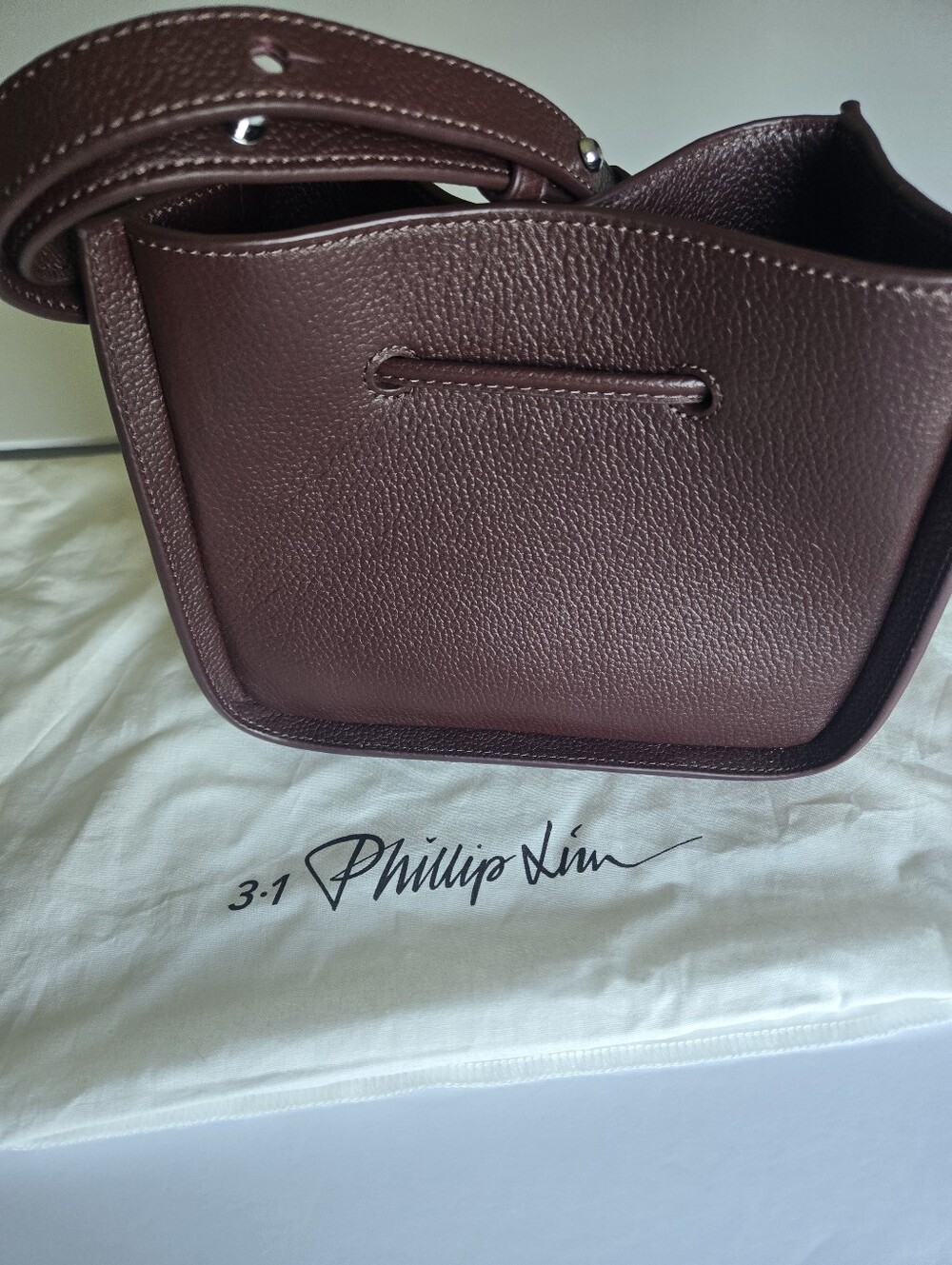 Phillip LIM Structured LEATHER Crossbody - Picture 2 of 11